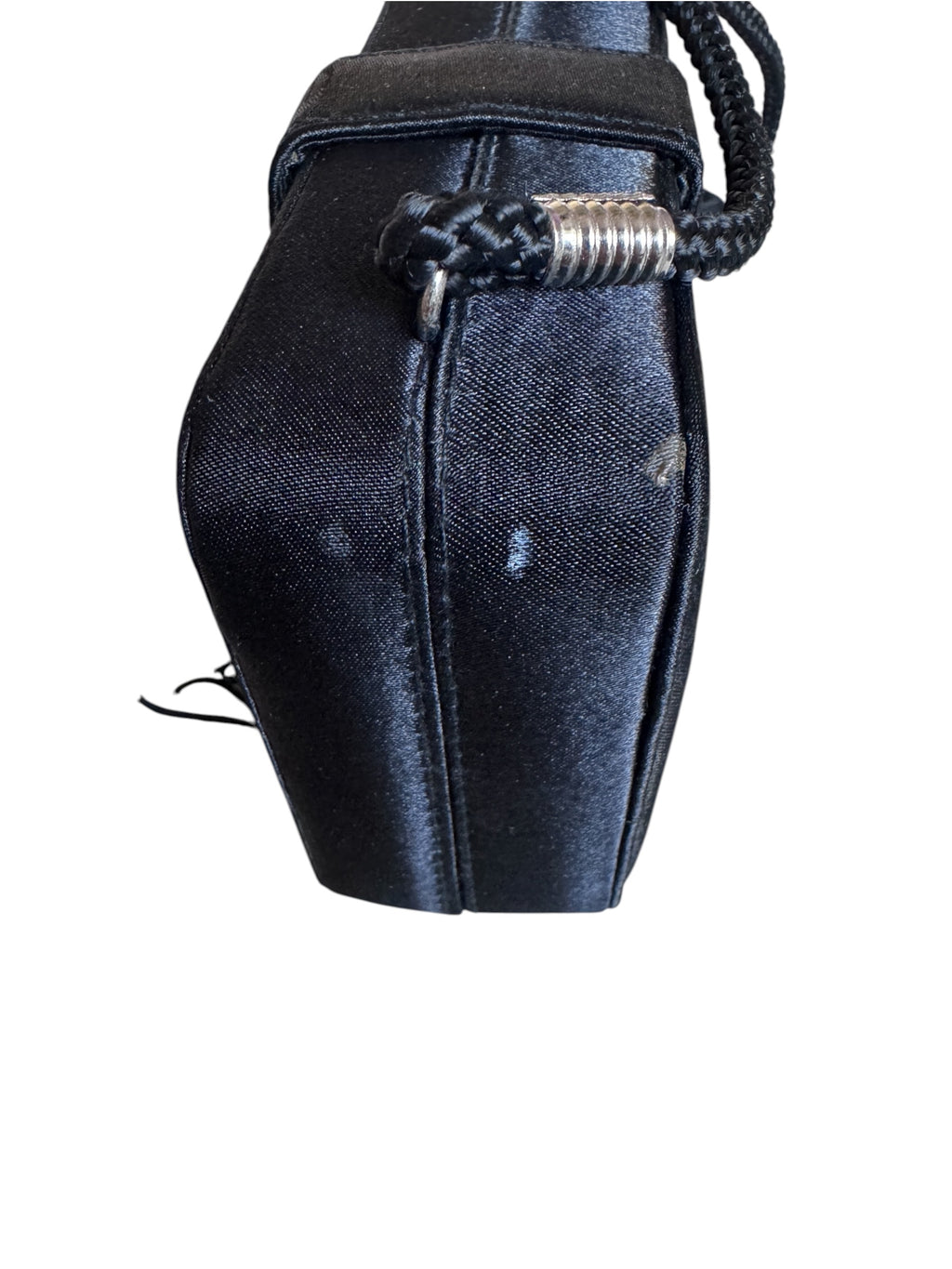 No. 30 Black Satin Tassel Mini