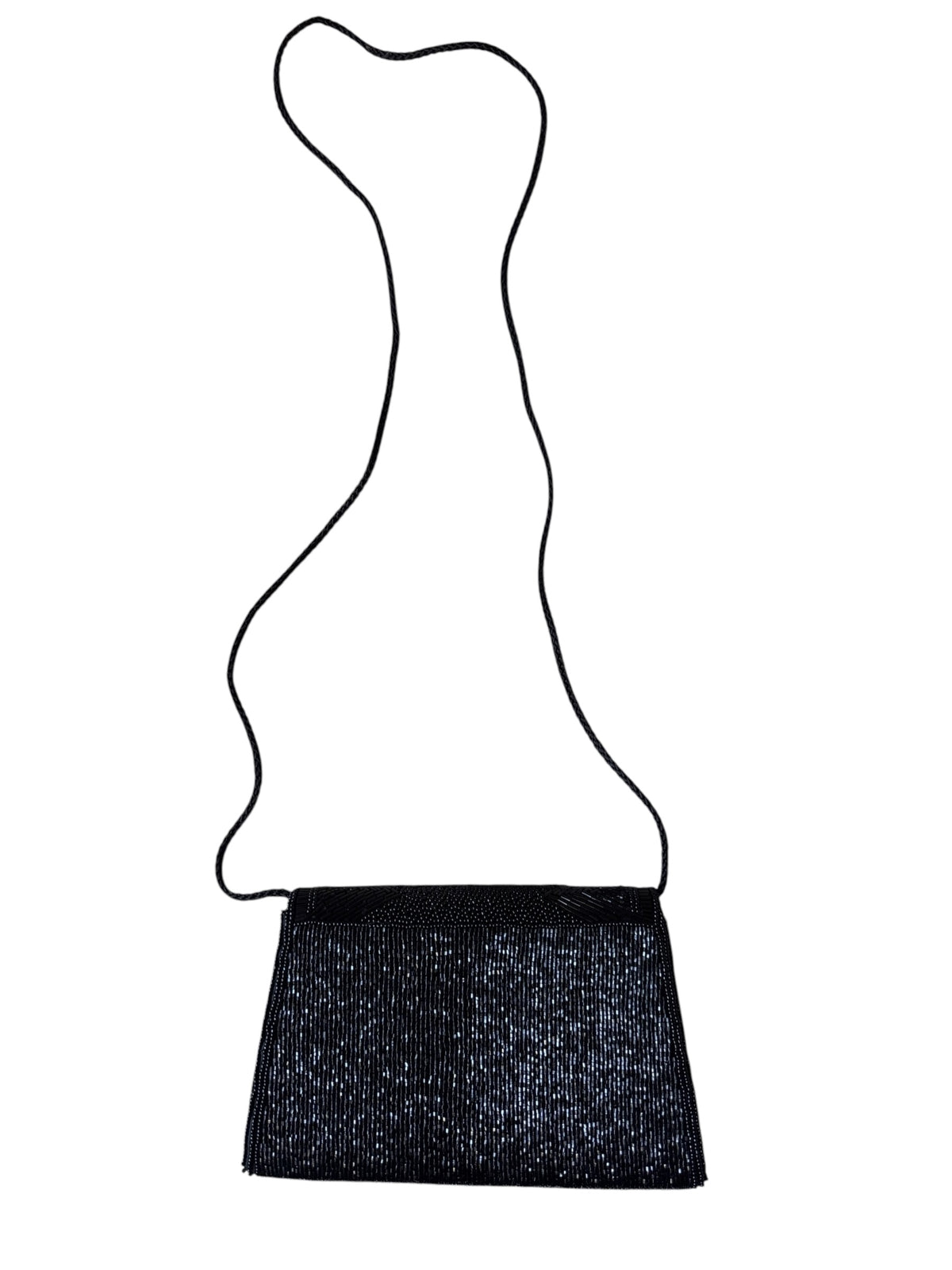 No. 37 Black Beaded Evening Bag