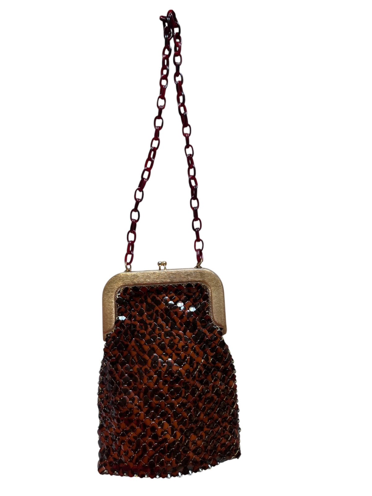 No. 11 The Tortoiseshell Mesh Bag