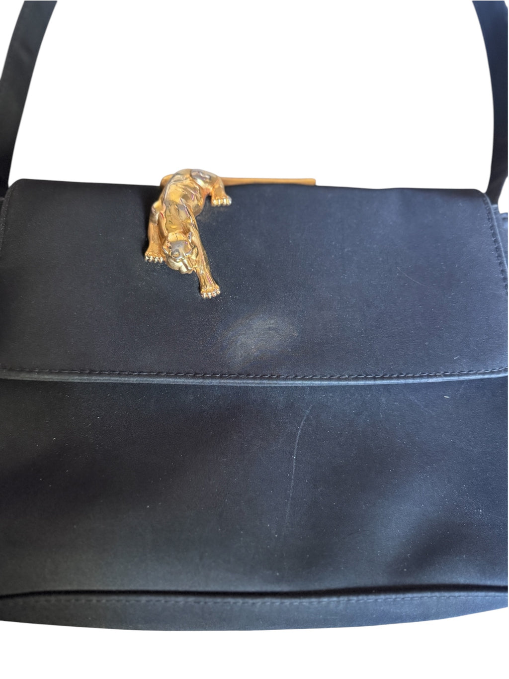 No. 28 Black Panther Shoulder Bag