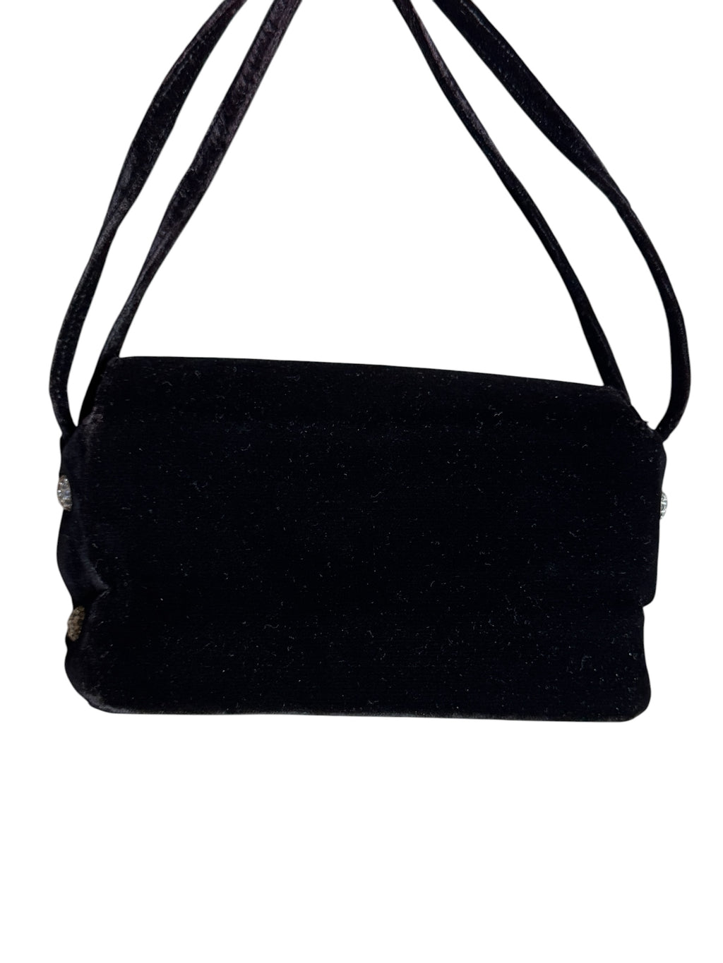 No. 35 Black Velvet Evening Bag + Vanity Set