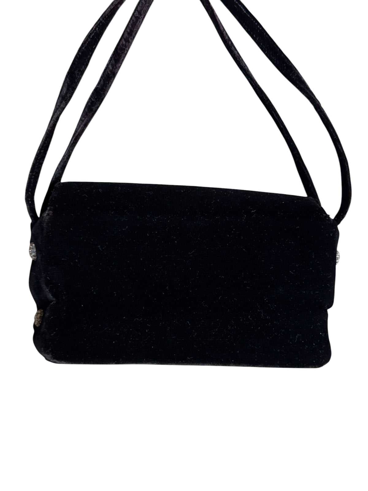 No. 35 Black Velvet Evening Bag + Vanity Set