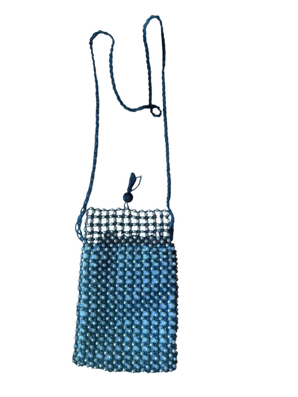 No. 17 The Aquamarine Beaded Bag