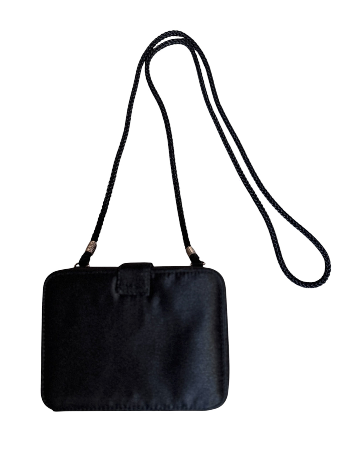 No. 30 Black Satin Tassel Mini