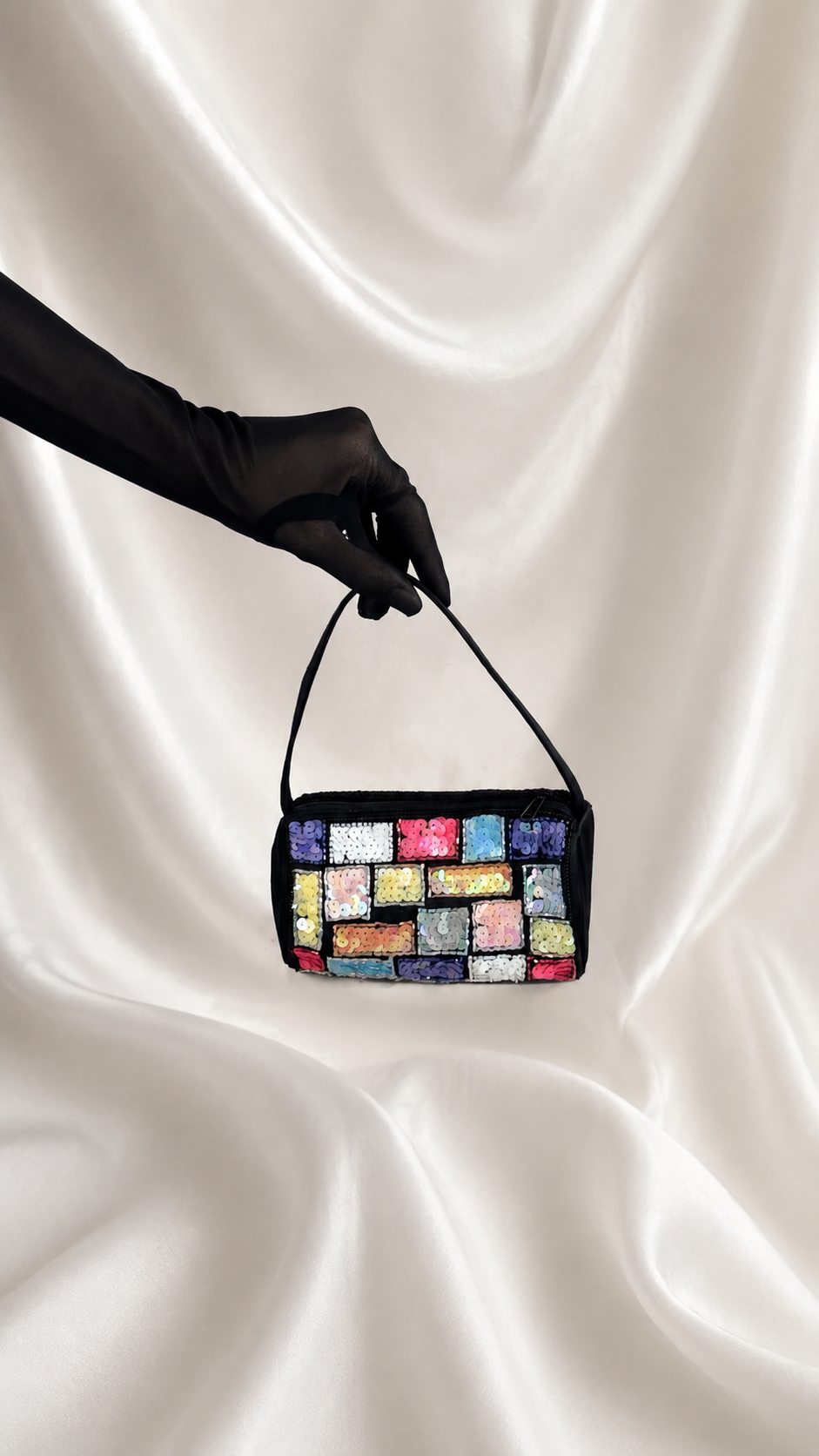No. 13 Multicolor Sequin Cylinder Mini